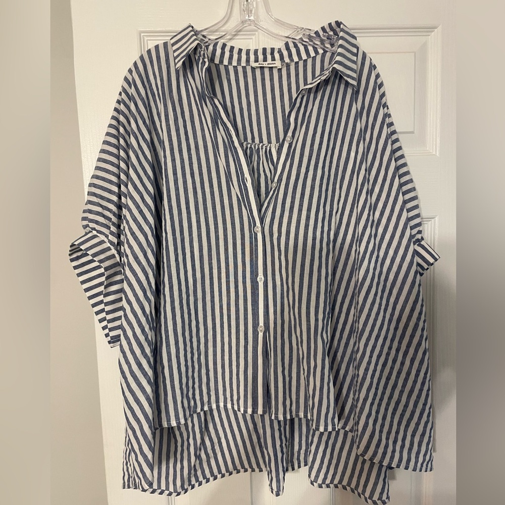 Day + Moon Button Down - image 2